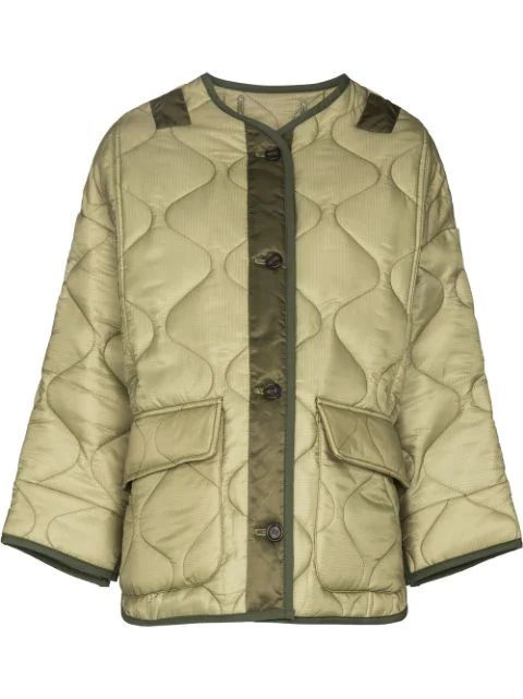 Teddy oversized quilted jacket | Farfetch (UK)