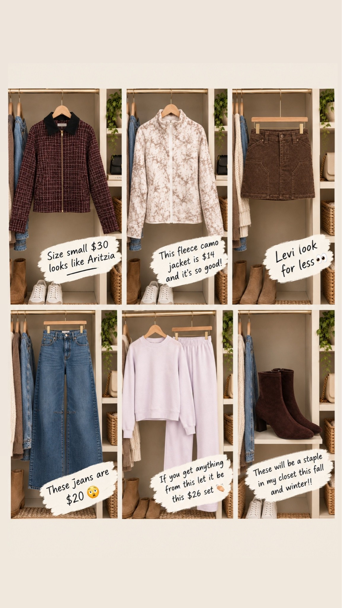 Walmart is killing it this fall! These pieces are so good! 🍂👏🏻