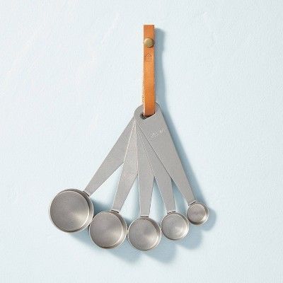 5pc Measuring Spoon Set Vintage Finish - Hearth &#38; Hand&#8482; with Magnolia | Target