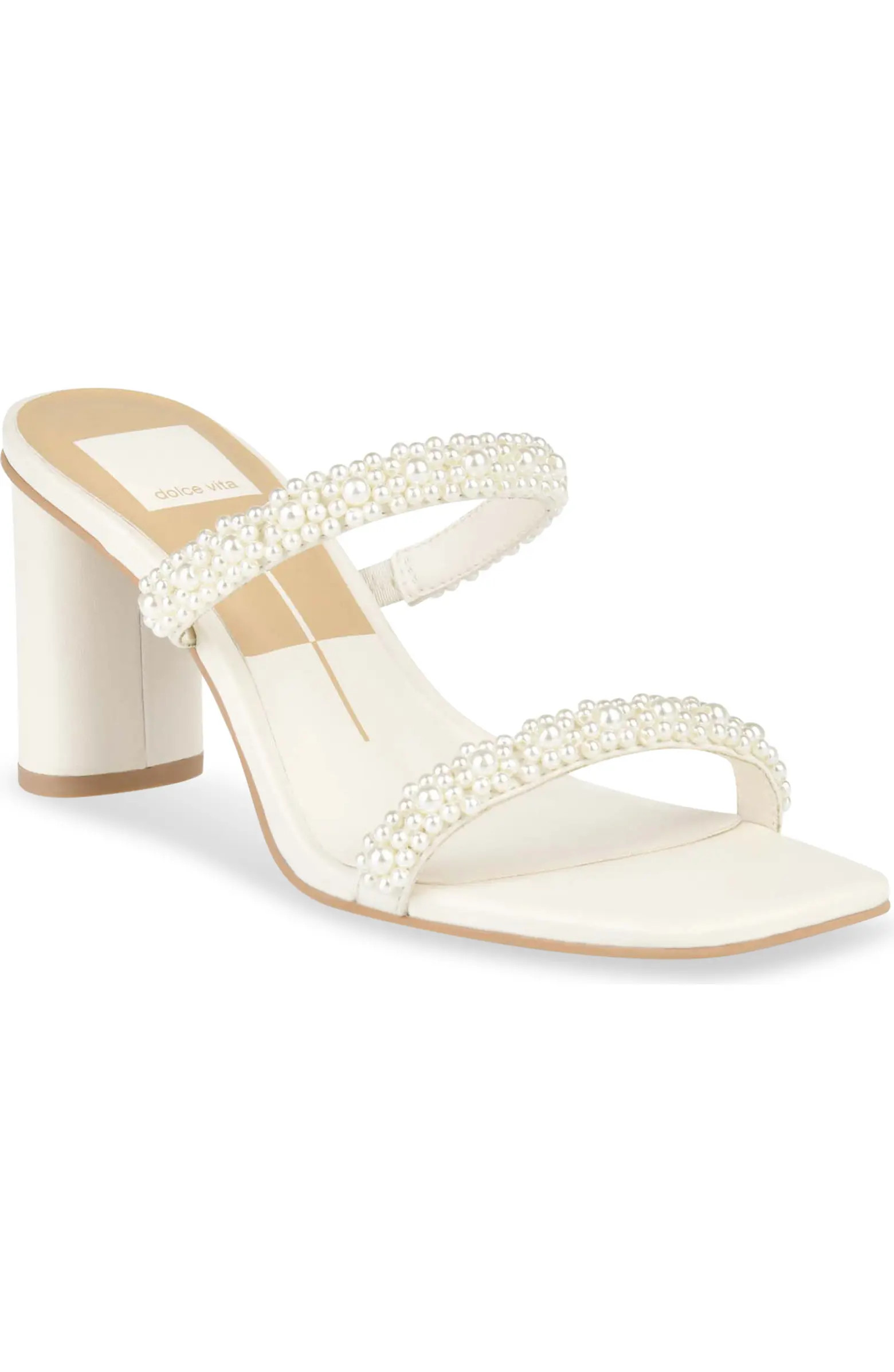 Nolah Faux Pearl Sandal (Women) | Nordstrom