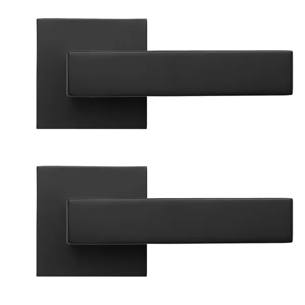 Black Single Dummy Door Lever | Wayfair North America