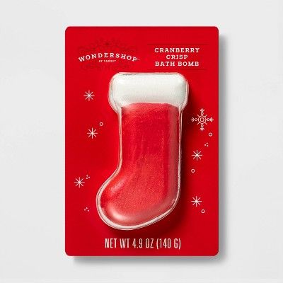 Stocking Bath Bomb - Cranberry Crisp - Wondershop™ | Target