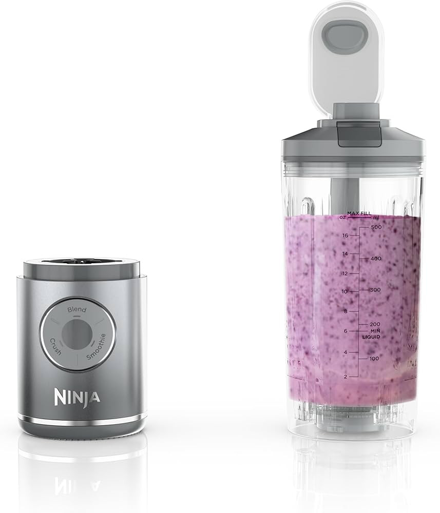 Ninja Blast Max, Portable Blender + Twist & Go, Personal Smoothie, Blend, Ice Crush, 3 Programs, ... | Amazon (US)