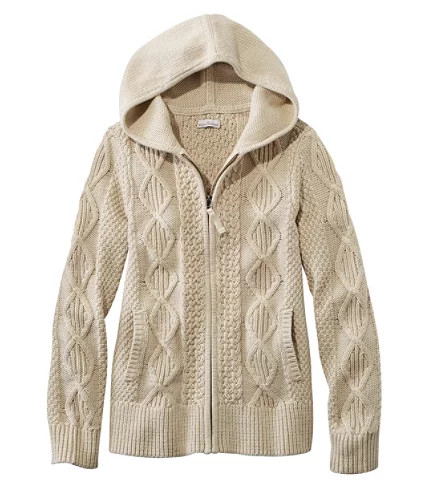 Signature Cotton Zip-Front Cardigan | L.L. Bean
