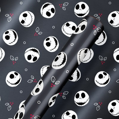 American Greetings 25 sq ft Nightmare Before Christmas Metallized Di Gift Wrap | Target