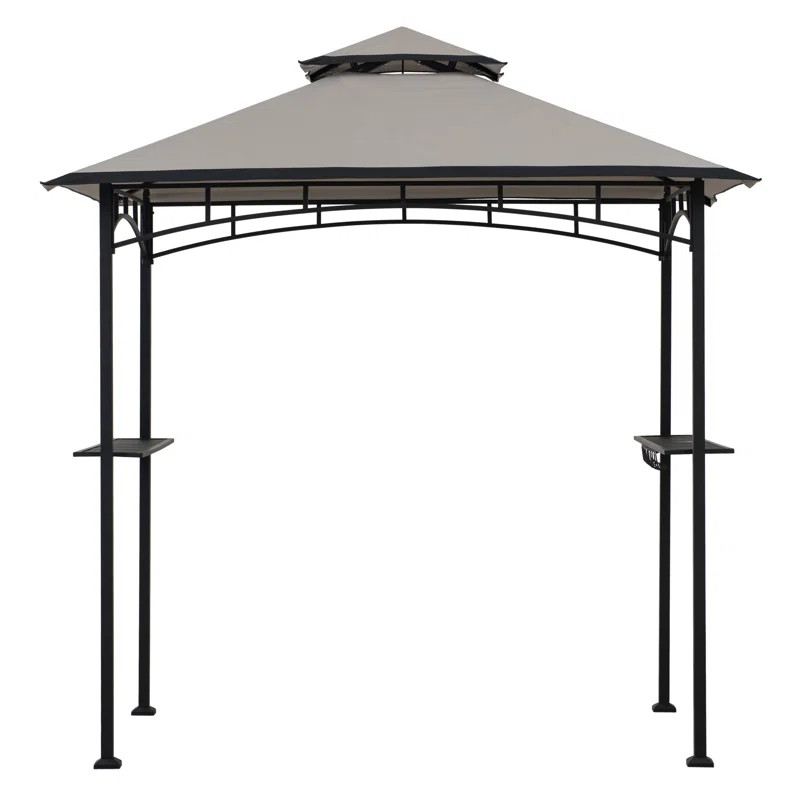 Bayamo 8 Ft. W x 5 Ft. D Steel Grill Gazebo | Wayfair North America