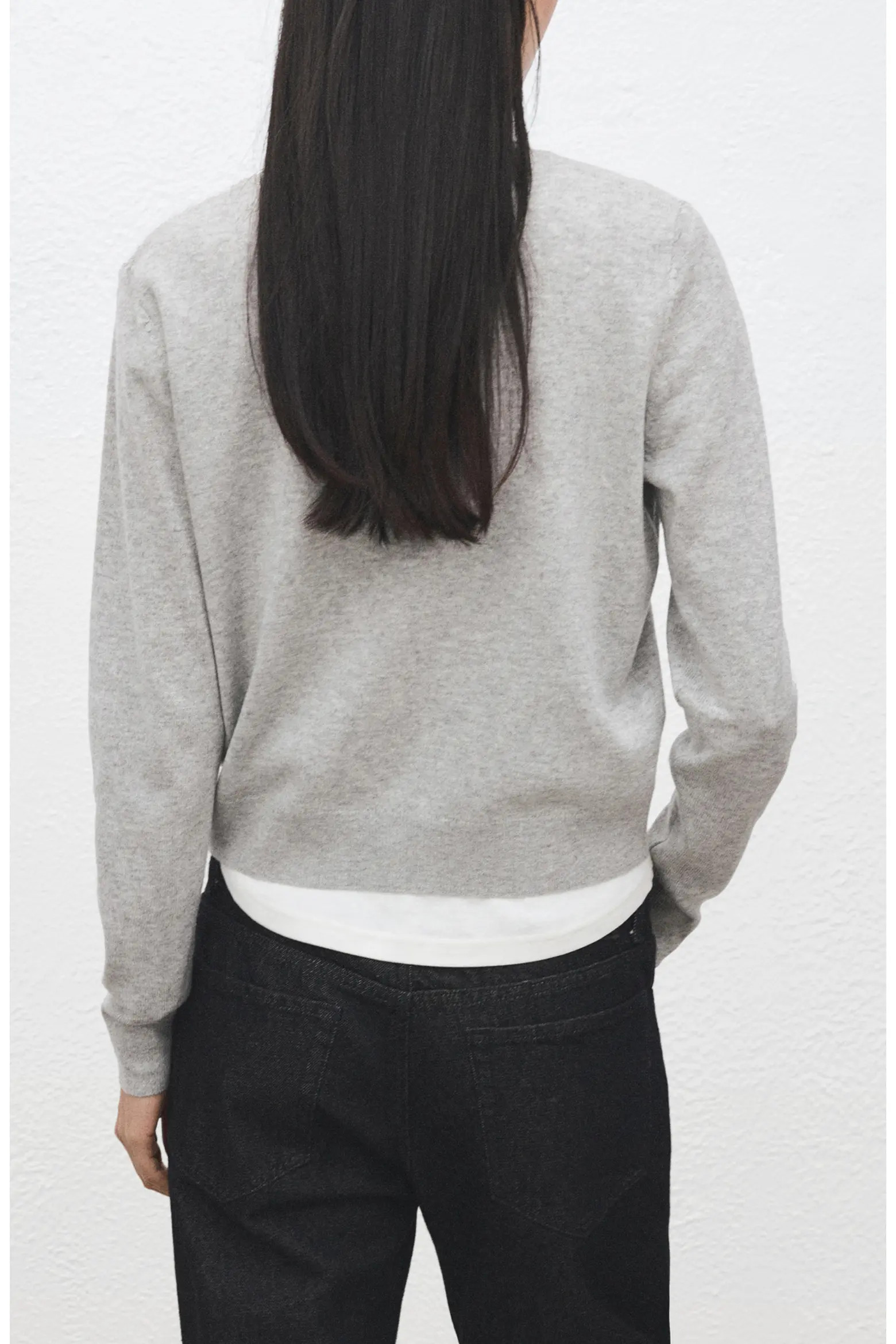 Covered Button Crewneck Cardigan (Women) | Nordstrom | Nordstrom