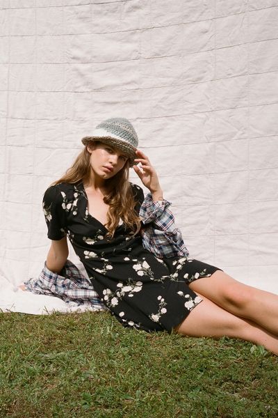 Urban Renewal Remnants Floral Button-Front Dress | Urban Outfitters (US and RoW)
