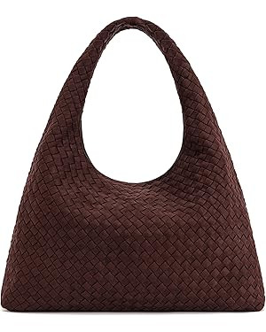 JW PEI Women's Iaura Faux Suede Woven Shoulder Bag | Amazon (US)