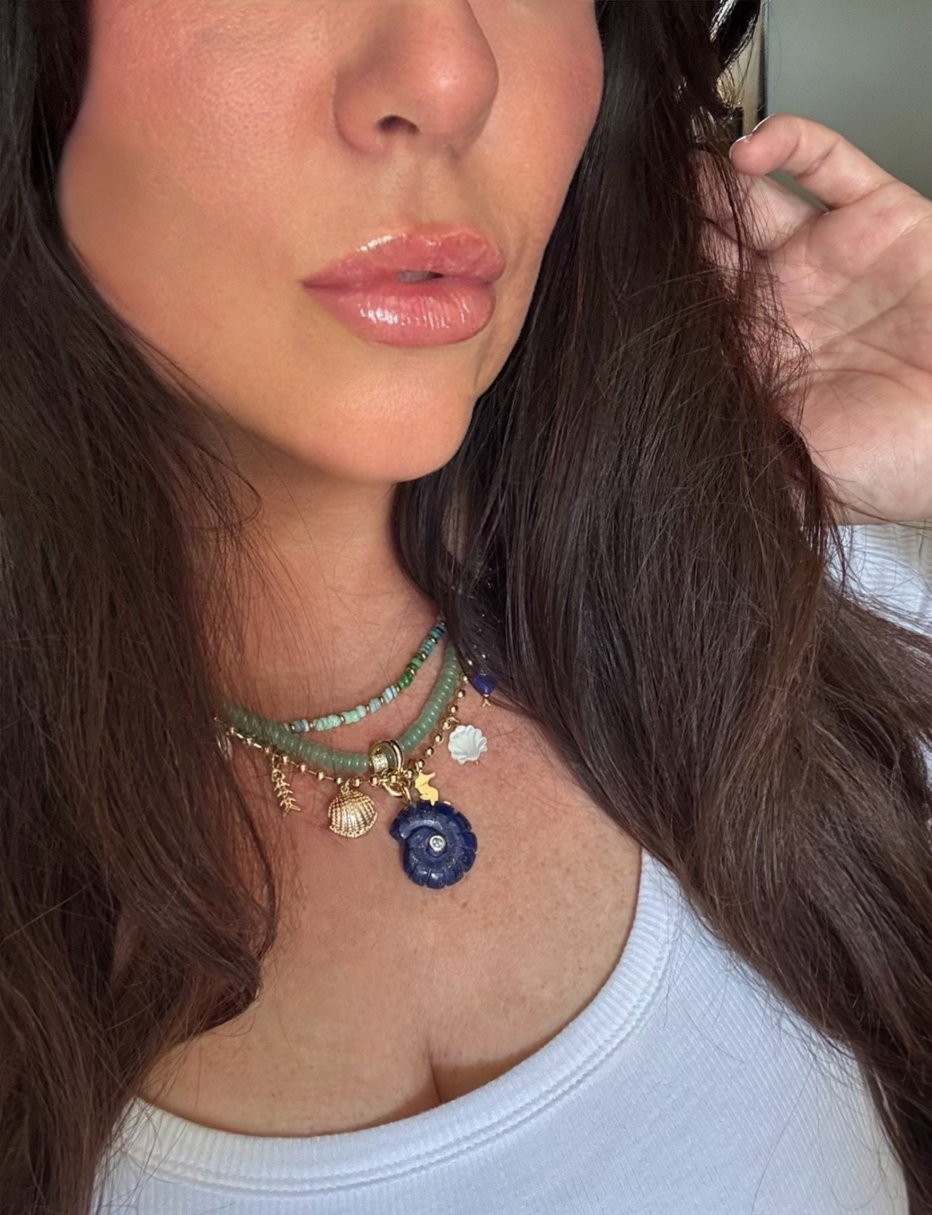 Spring/summer necklace inspo @ALLIE+BESS 

#LTKSeasonal #LTKTravel #LTKOver40