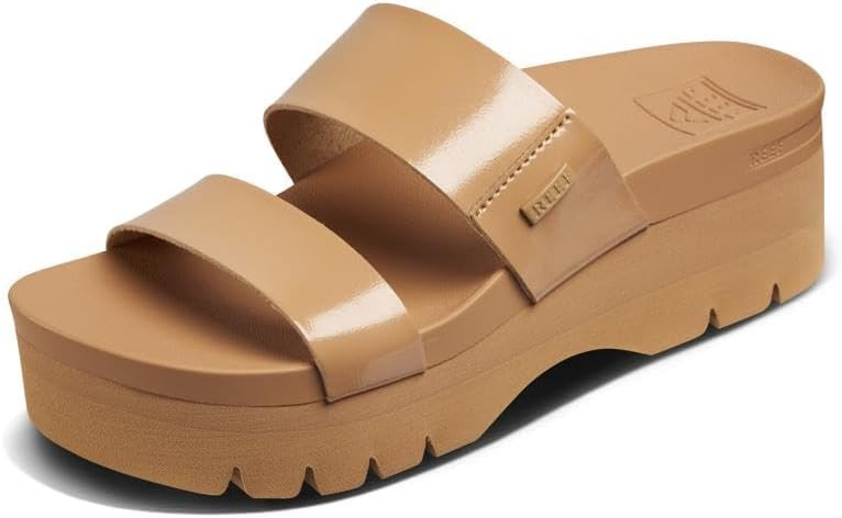 REEF Cushion Vista Higher Women's Platform Fashion Sandal, Arch Support, Ultra Soft Cushion Footb... | Amazon (US)