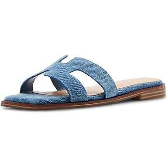 Madden Girl Women's Haileyy Slide Sandal | Amazon (US)