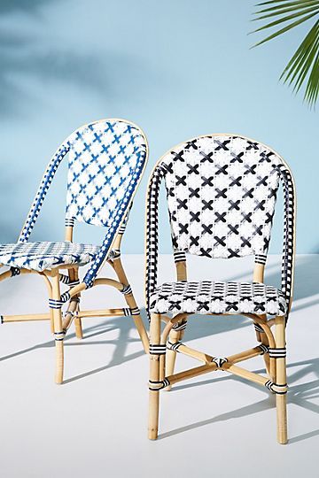 Woven Bistro Dining Chair | Anthropologie (US)