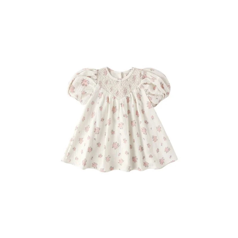 Quincy Mae Carina Dress, Garden Rose | Shop.app