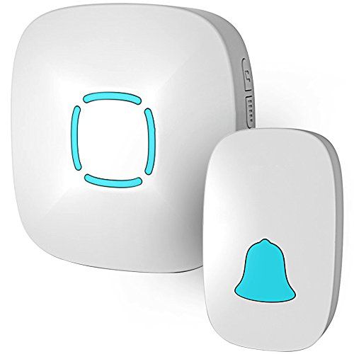 Doorbell, Lovin Product Waterproof Wireless Doorbell Chime Kit with 36 Chimes, Adjustable Volume; 10 | Amazon (US)