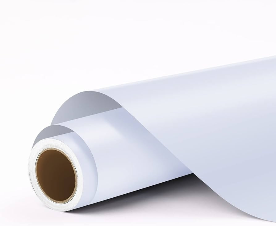 HTVRONT White Permanent Vinyl for Cricut, White Permanent Vinyl Rolls - 12" x 11 FT Adhesive Viny... | Amazon (US)