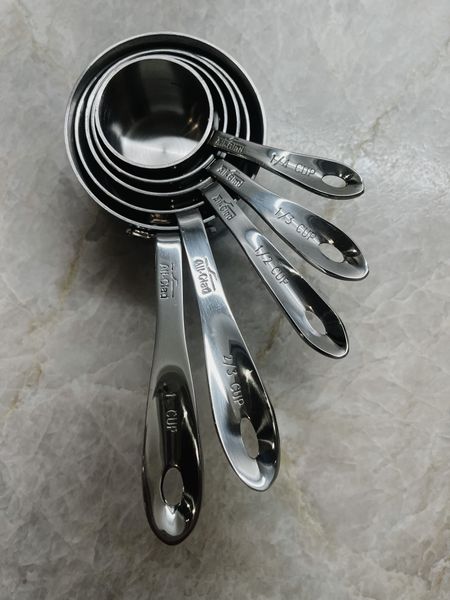 Measuring cups
Stainless steel measuring cups
All clad measuring cups
Kitchen utensils
Baking utensils 

#LTKunder50 #LTKhome