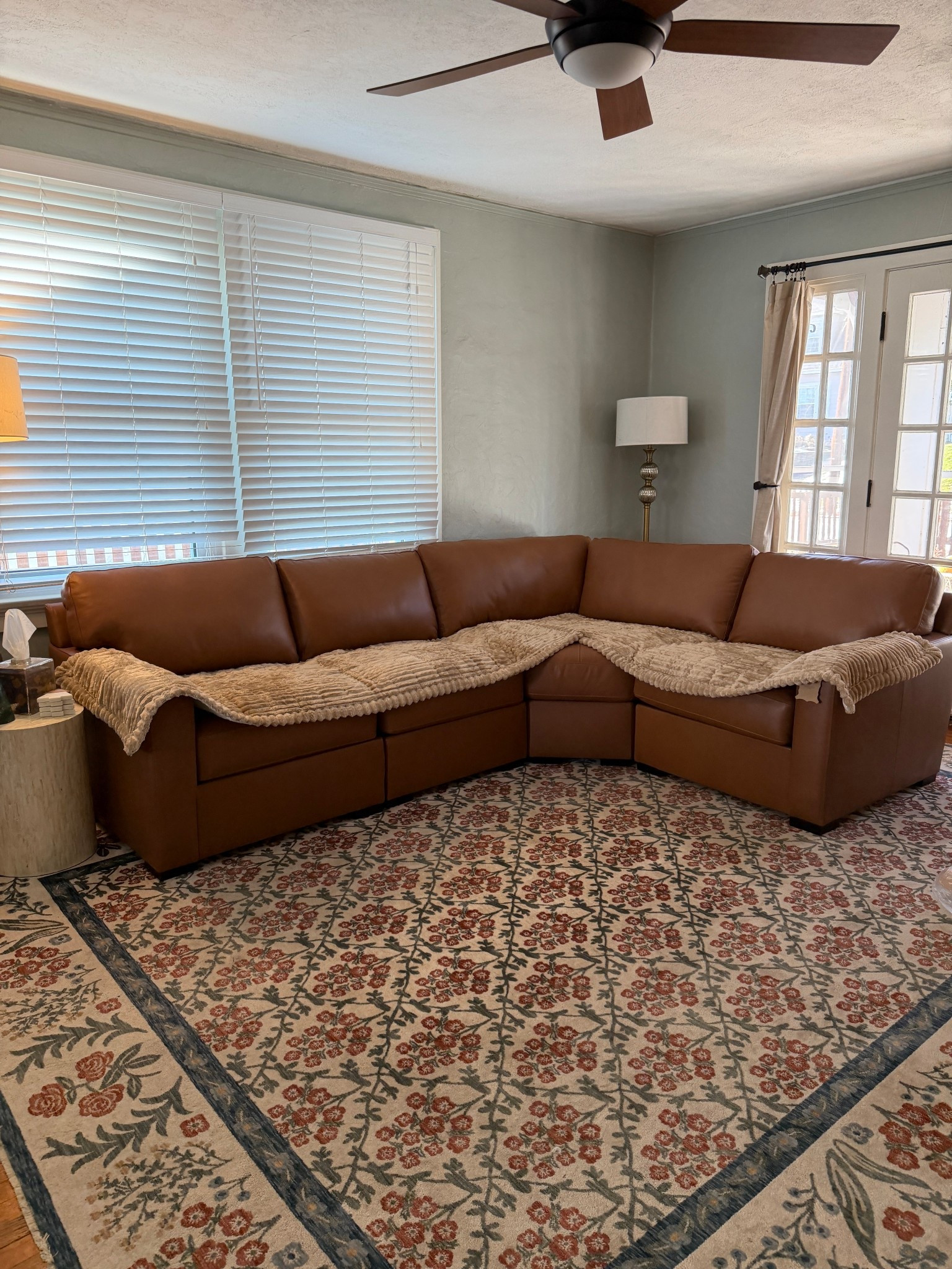 Our new couch just arrived today and is currently 40% off!!

We also made sure to add these non-slip pet covers to make sure we preserve the leather long term!

#LTKSaleAlert #LTKHome #LTKGiftGuide
