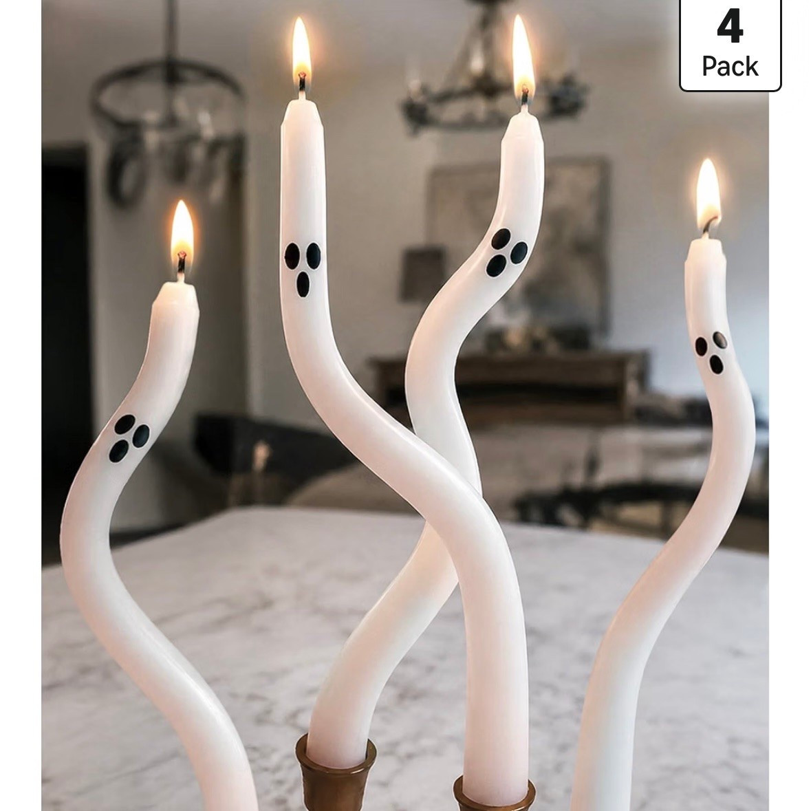 Fun Curvy Ghost Taper Candles

#LTKHome #LTKSaleAlert #LTKSeasonal