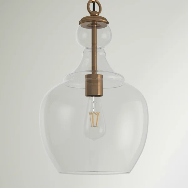 Lampe 1 - Light Single Teardrop Pendant | Wayfair North America