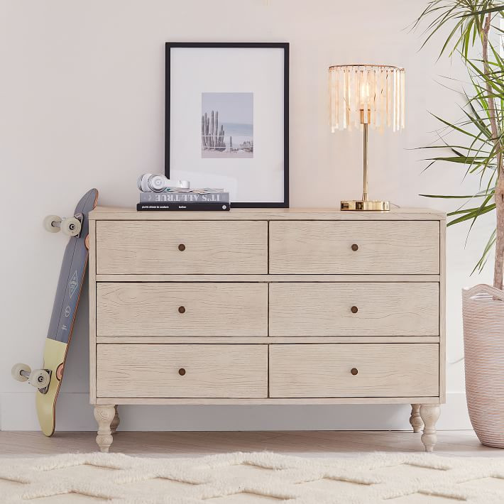 Bellevue 6-Drawer Wide Dresser (48") | Pottery Barn Teen