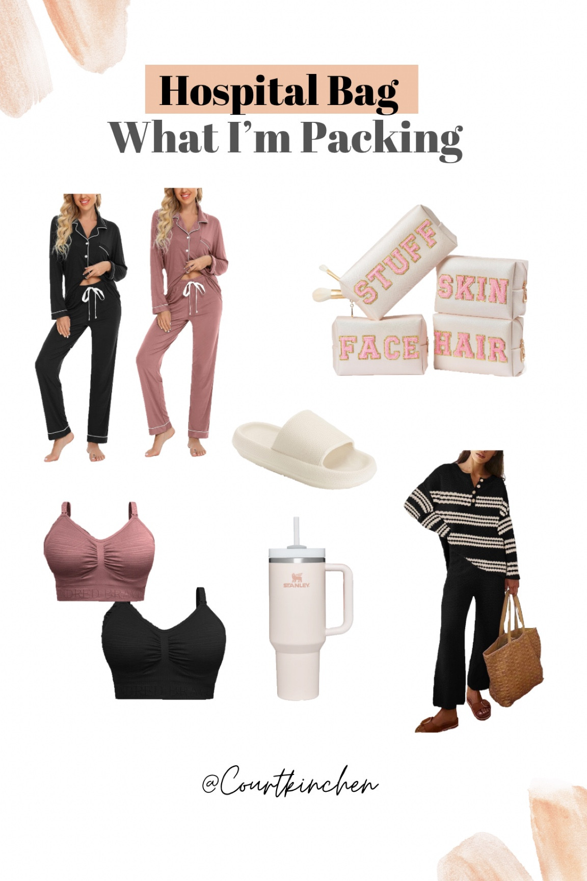 Hospital bag! Here is what I’m packing in my hospital bag as a postpartum nurse and 2nd time mom. 


Hospital bag / button down pajamas / nursing bra / pumping bra / going home outfit / Stanley cup / toiletries 

#LTKbump #LTKbaby