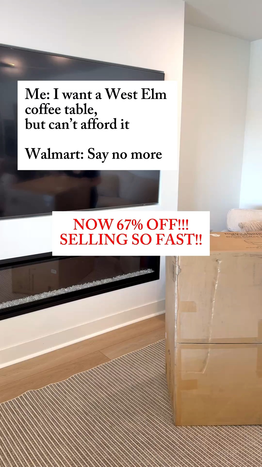 We cannot believe our eyes!!! 67% off and selling SO FAST!
When we saw this sale, I legitimately jumped out of my seat! This is too good not to share! 
The coffee table is legit perfection! 
It is the perfect size, not too big, not too small! 
The color is a such rich brown, with gorgeous texture! 
The style can match with so many different home styles! 
The round style is also perfect if you have little kids!! 
Hurry because this will sell out at this price quickly!!

#LTKHome #LTKSaleAlert