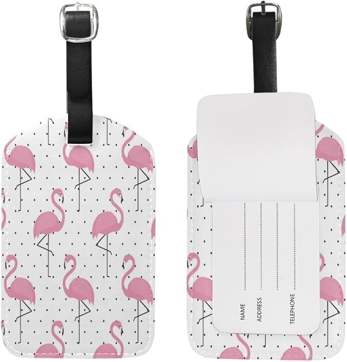 Use4 black white zebra print Luggage Tags Travel ID Bag Tag for Suitcase 1 Piece (Color17) | Amazon (US)