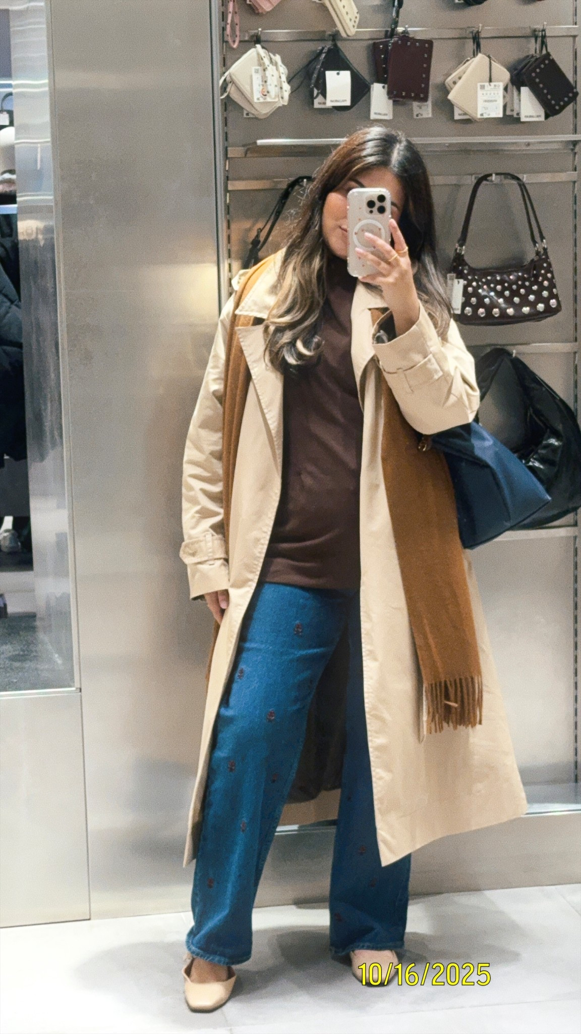 Autumn brown and denim jeans outfit ideas for a modest girl Abercrombie jeans, new look , H&M 

#LTKmodest #LTKstyletip #LTKautumn