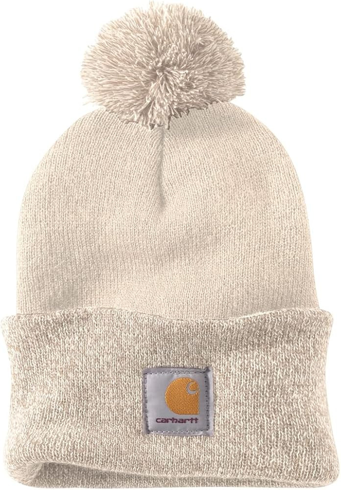 Carhartt Women's Knit pom Cuffed Beanie | Amazon (US)