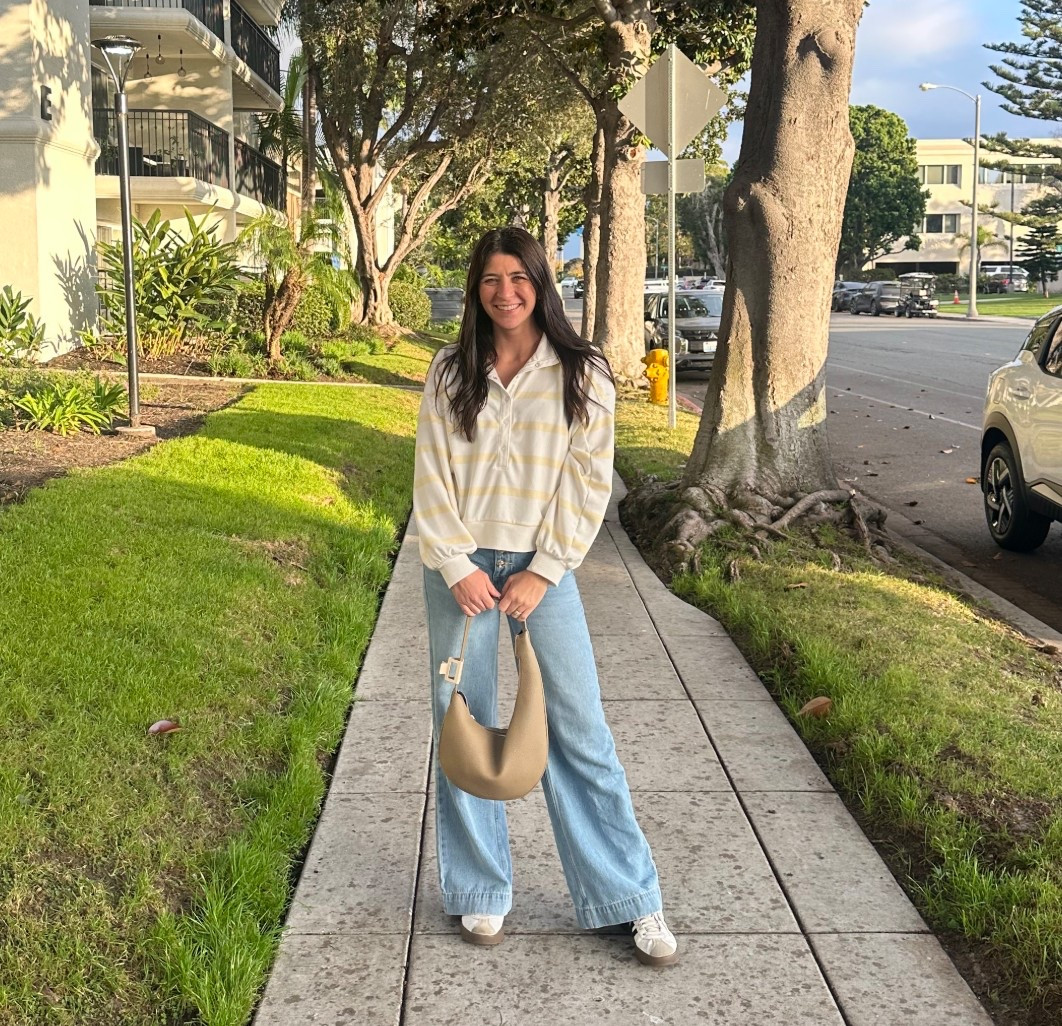 Easy mom outfit. San Diego fit. Target finds adidas 

#LTKSeasonal #LTKTravel #LTKmomlife