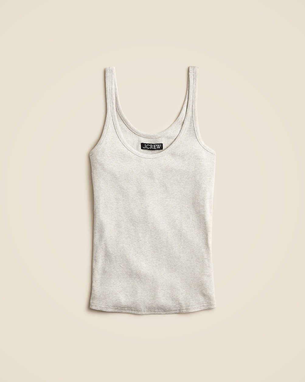 New fine rib scoopneck tank top | J. Crew US