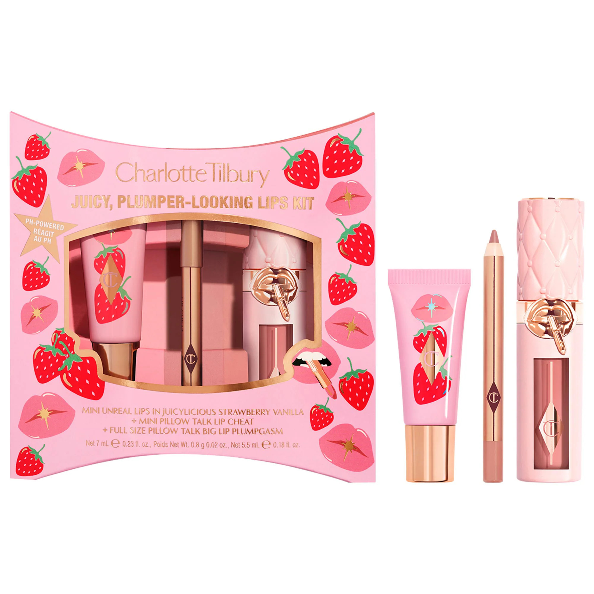 Charlotte Tilbury Juicy, Plumper-Looking Lips Kit | Sephora (US)