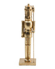 14in Gold Tone Nutcracker | Marshalls