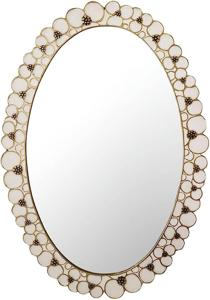 TOV Furniture Flor Handpainted Mirror | Amazon (US)