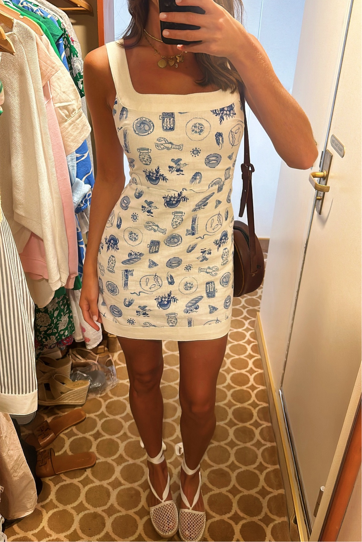 Shoes are from Mango in Spain! XS in dress! 