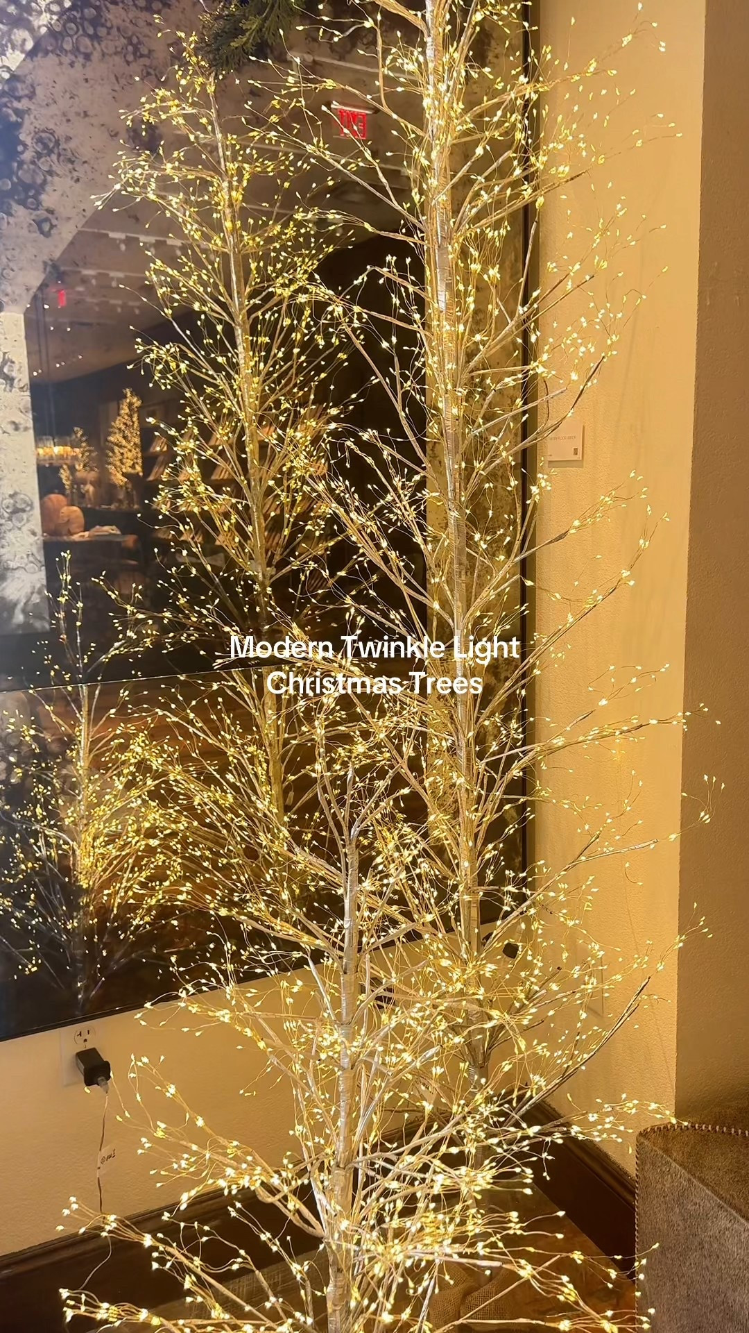 Modern twinkle light Christmas trees are definitely trending this holiday season!! These are some of my favorite! #christmastree #twinklelights #christmasdecor

#LTKHoliday #LTKParties #LTKHome