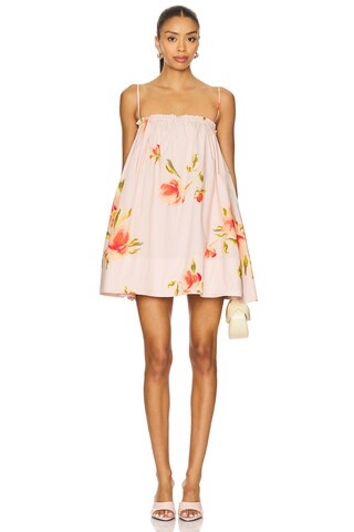 Lovers and Friends Petal Mini Dress in Pink Nola Floral from Revolve.com | Revolve Clothing (Global)