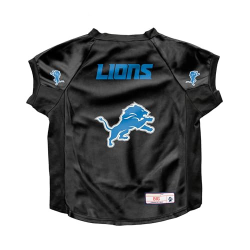 Littlearth NFL Detroit Lions Stretch Pet Jersey, Team Color, Big Dog | Amazon (US)