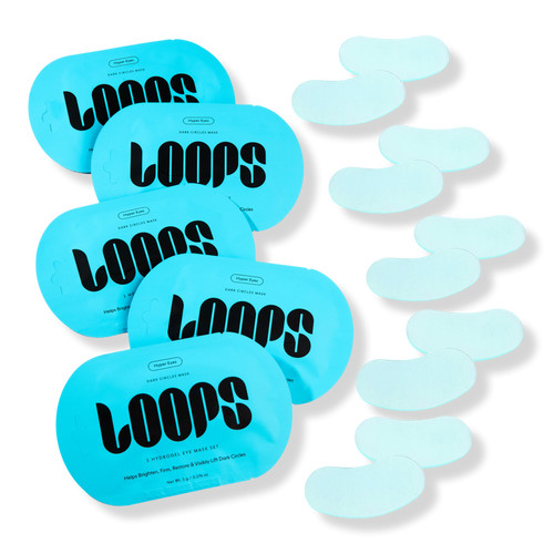 LOOPS Hyper Eyes Dark Circles Hydrogel Eye Mask Set | Ulta