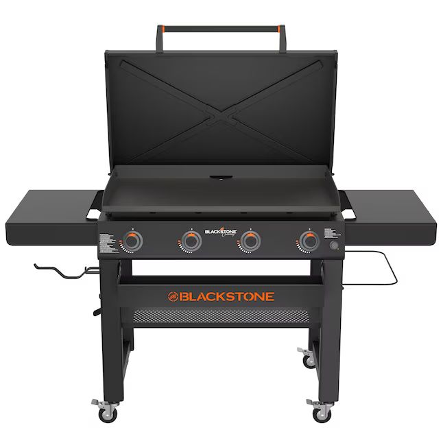 Blackstone 36-in Culinary Omnivore Griddle with Hood 4-Burner Liquid Propane Flat Top Grill | Lowe's