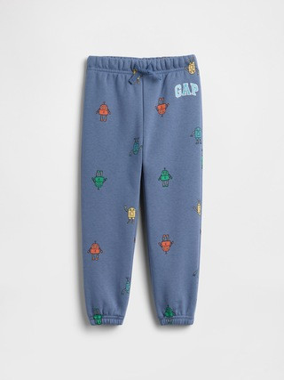 babyGap Relaxed Pull-On Logo Joggers | Gap Factory