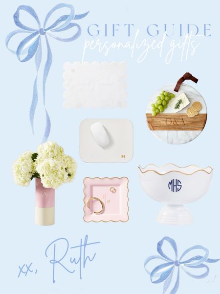 Gifts for her 

Personalized gifts | monogram gifts | mark and graham | ice bucket | cheese board | mouse pad | gift for her | gifts for mom | gifts for sister | gift ideas | 

#LTKGiftGuide #LTKHoliday #LTKSeasonal