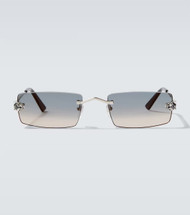 Panthère De Cartier rectangular sunglasses