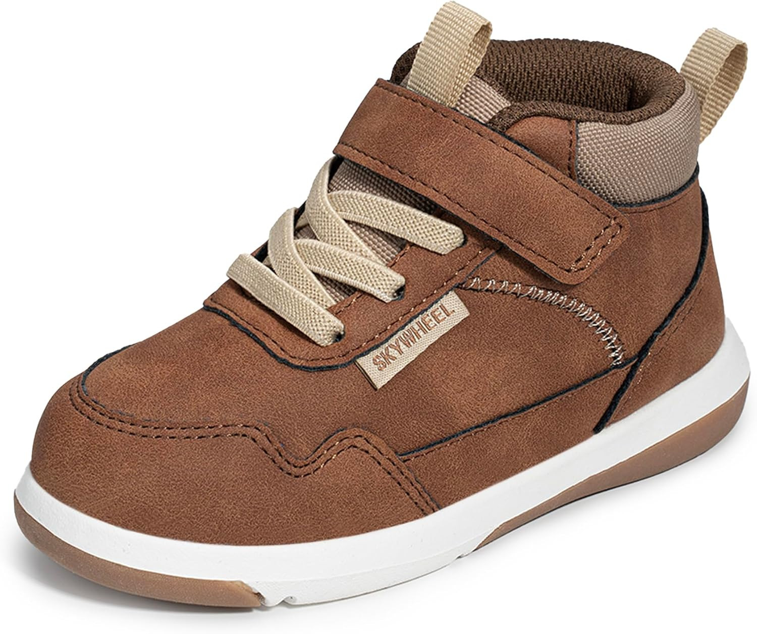 SKYWHEEL Toddler Shoes Boys Sneakers High Top Ankle Support Boots for Kids | Amazon (US)