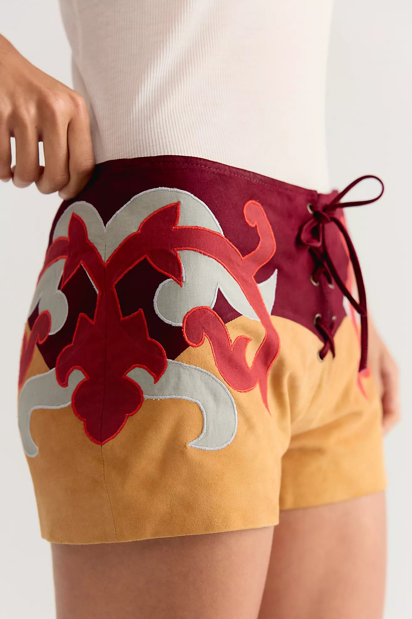 Nigel Preston Festival Suede Shorts | Free People (Global - UK&FR Excluded)
