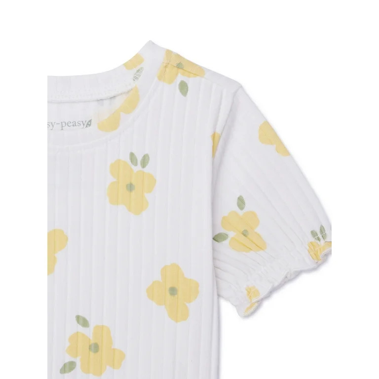 easy-peasy Toddler Girl Puff Sleeve T-Shirt, Sizes 18M-5T | Walmart (US)