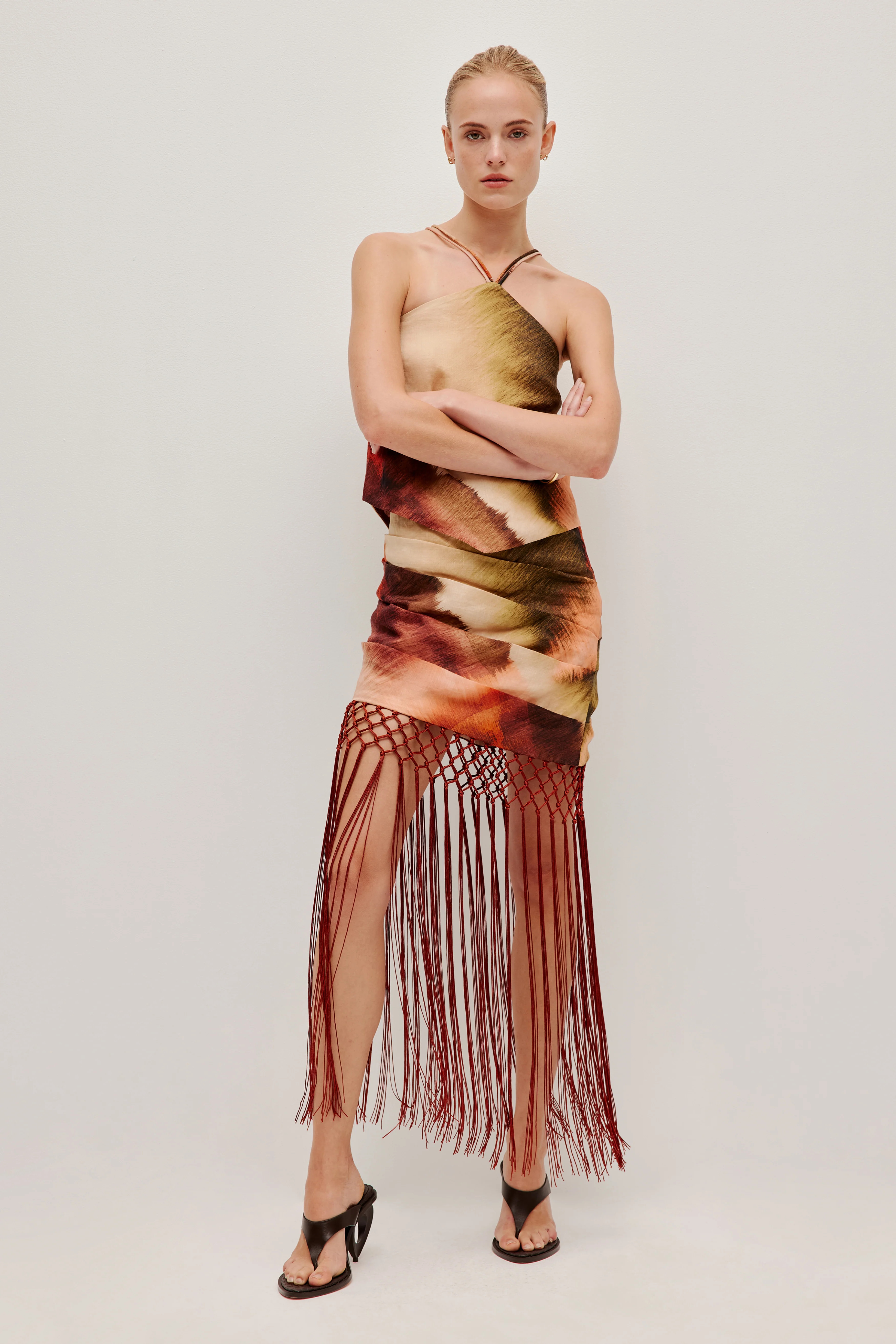 Talea Fringe Skirt | aje. (Australia and New Zealand)
