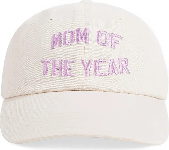 Mom of the Year Cotton Twill Baseball Cap | Nordstrom