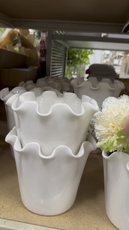 At home, scallop flower pot, scallop vase, Serena and lily, wicker vase

#LTKhome #LTKfindsunder50 #LTKSeasonal
